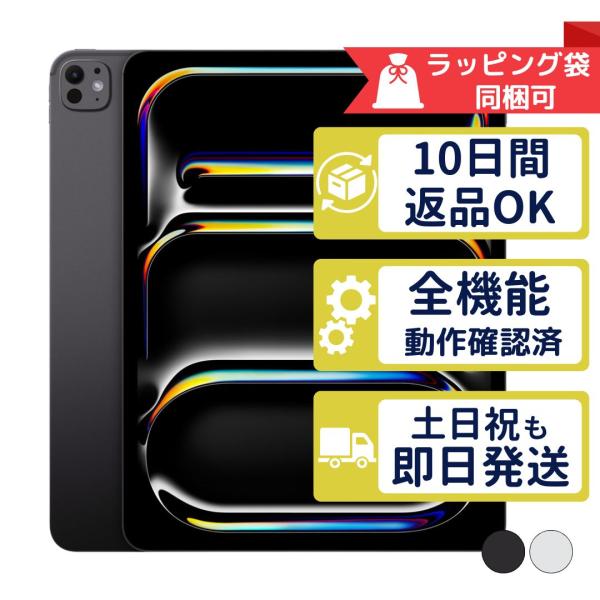 iPad Pro 13インチ M4 512GB APPLE Wi-Fi + Cellular SIMフリー 中古 B