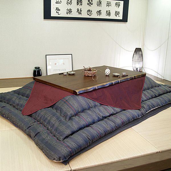 高級こたつ布団 敷ふとんセット 藍染 180cm用 KF-382#60 : 大川家具