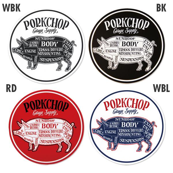 ポークチョップ PORKCHOP サークル ステッカー : MOONEYES - 通販