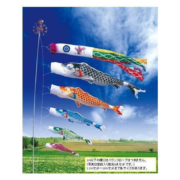 慶祝の鯉 吉兆 5m 6点セット : 人形のモリシゲ - 通販 - Yahoo
