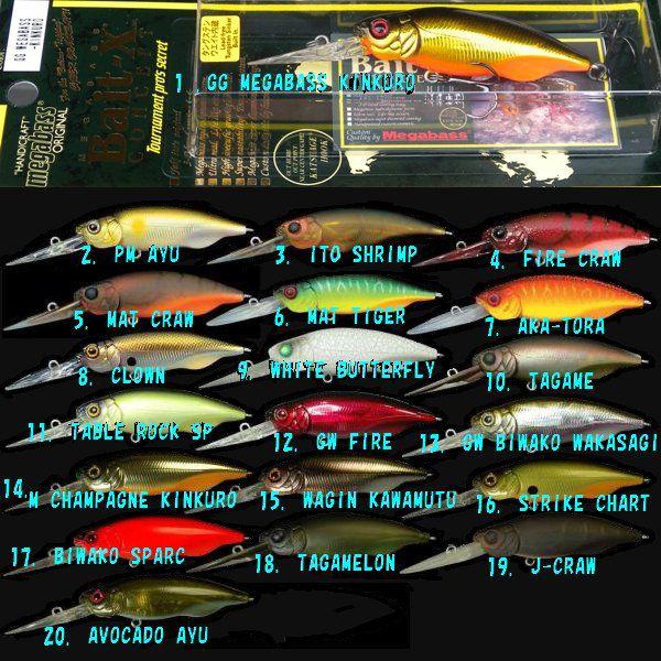 クリックポスト発送）メガバス 旧型ベイトX コンセプト Megabass Bait