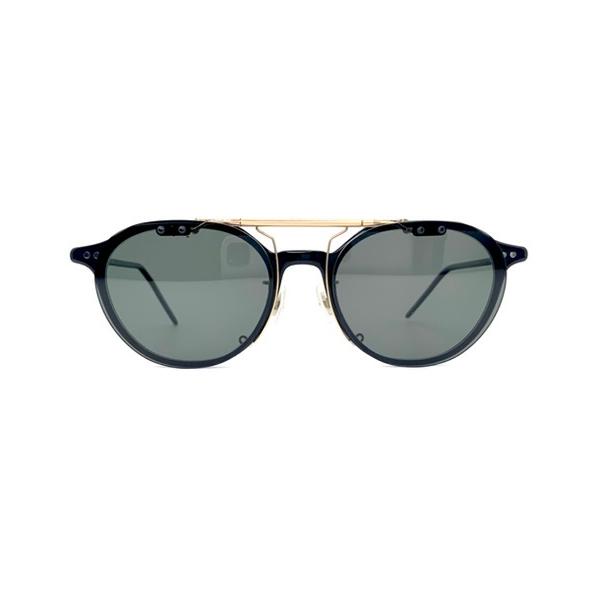 カネコガンキョウ KJ-45 BKBG 跳ね上げ式クリップオンサングラス付き