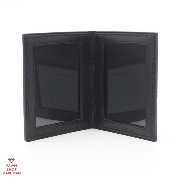 HERMES（エルメス） ミニフォトケース レザー ブラック 本革 フォト