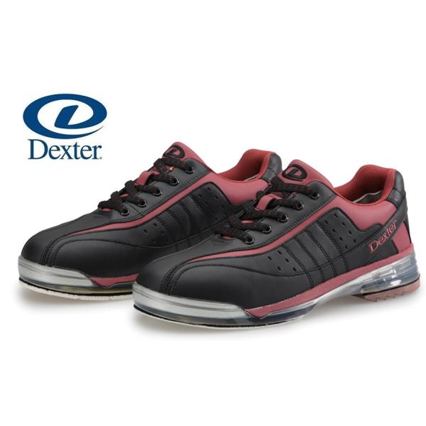 Ds190 TPU ブラック/ワイン Dexter / Ds190ボウリングシューズ