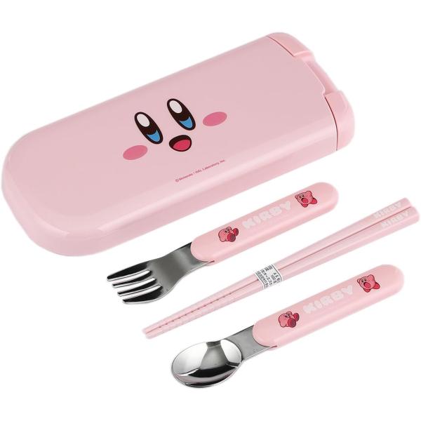 OSK オーエスケー 星のカービィ 引きフタトリオ 箸・スプーン
