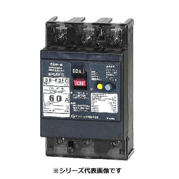 テンパール工業 63EC6015 漏電遮断器 経済タイプ Eシリーズ OC付 表面