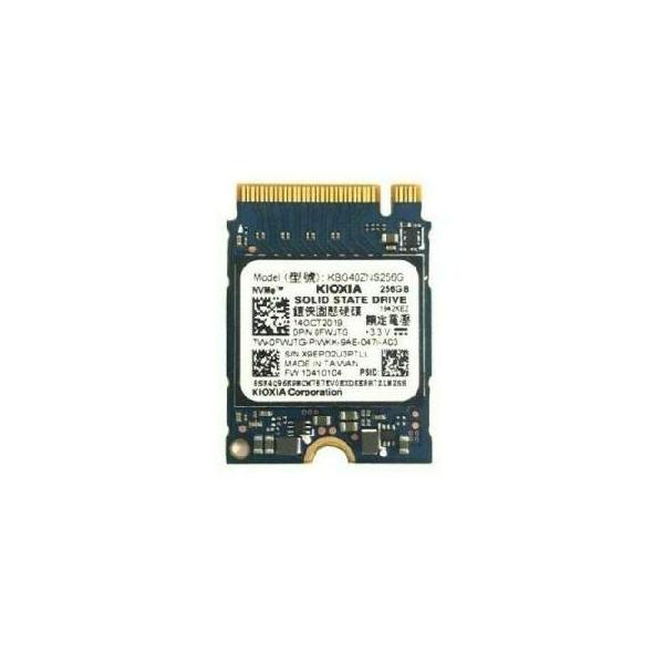 並行輸入 Toshiba(Kioxia) 256GB PCIe NVMe 2230 SSD (KBG40ZNS256G