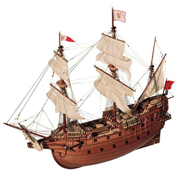 帆船模型キット サンマルタン : 木製模型キットのマイクロクラフト