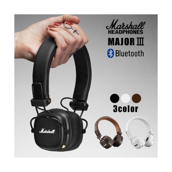 Marshall マーシャル MAJOR3 Bluetooth ワイヤレス ヘッドホン