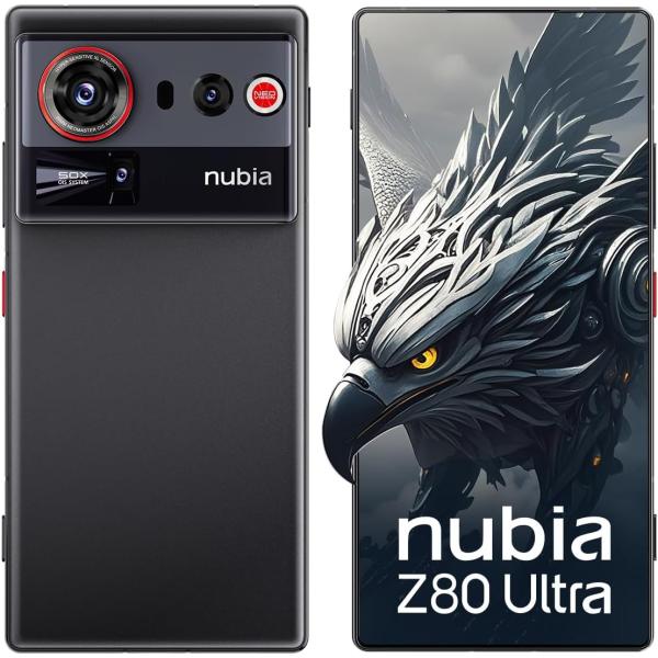 ZTE ZTE Nubia Z80 Ultra Dual Sim 16GB RAM 512GB 5G 黒 新品 SIM