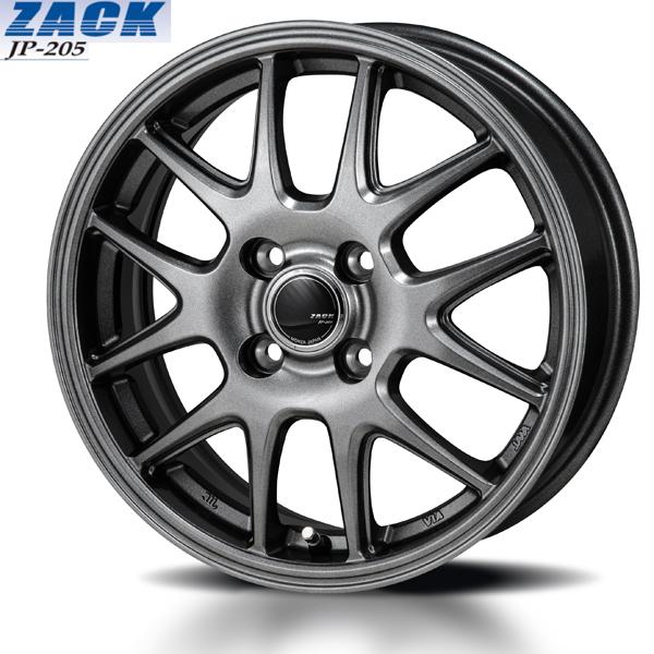 アルミホイール｜ZACK JP-205｜14インチ×4.5〈4枚〉｜軽自動車用