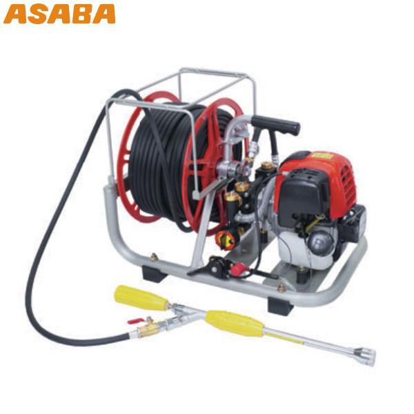 麻場(アサバ) 小型4ストエンジン動噴 ポンプティー EP-100H4M2 (吸水量