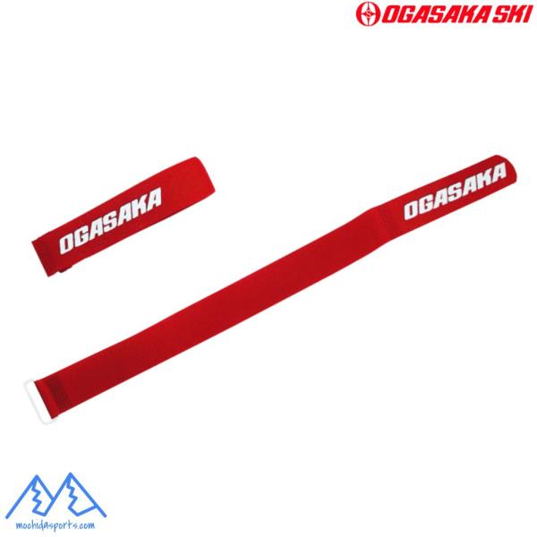 OGASAKA（オガサカ） スキーポール バンド ストック ストラップ レッド