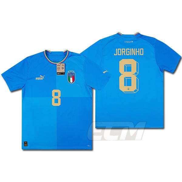 予約ECM32】【国内未発売】【SALE】イタリア代表 ホーム 半袖 8番