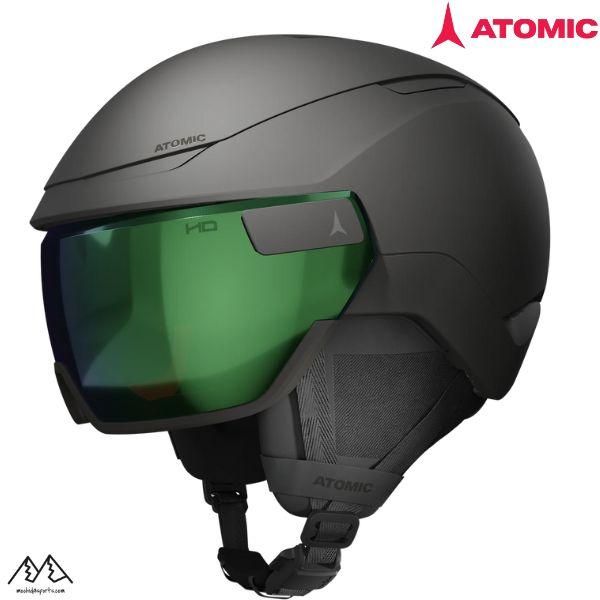 ATOMIC（アトミック） バイザーへルメット ブラック ATOMIC REVENT GT