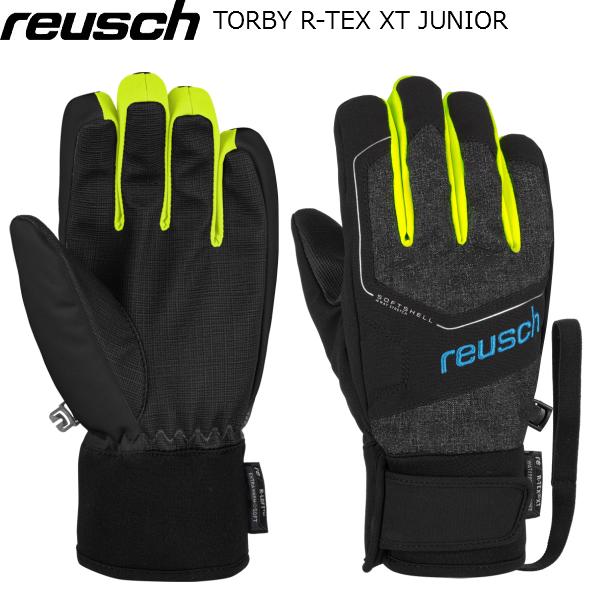 reusch（ロイシュ） ジュニア スキーグローブ ブラックメランジ