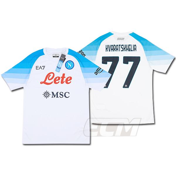 予約ECM32】【国内未発売】ナポリ アウェイ 半袖 77番