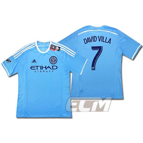 国内未発売】ニューヨーク・シティ ホーム 半袖 7番ダビド・ビジャ【15