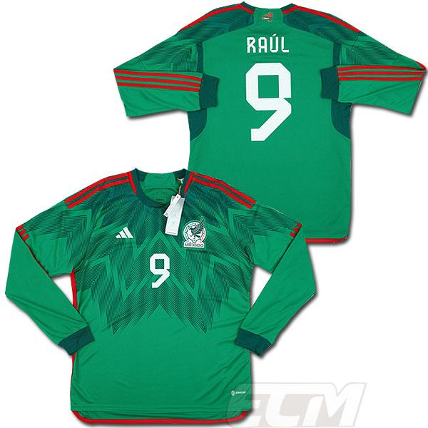 予約ECM32】【国内未発売】メキシコ代表 ホーム 長袖 9番 ラウール
