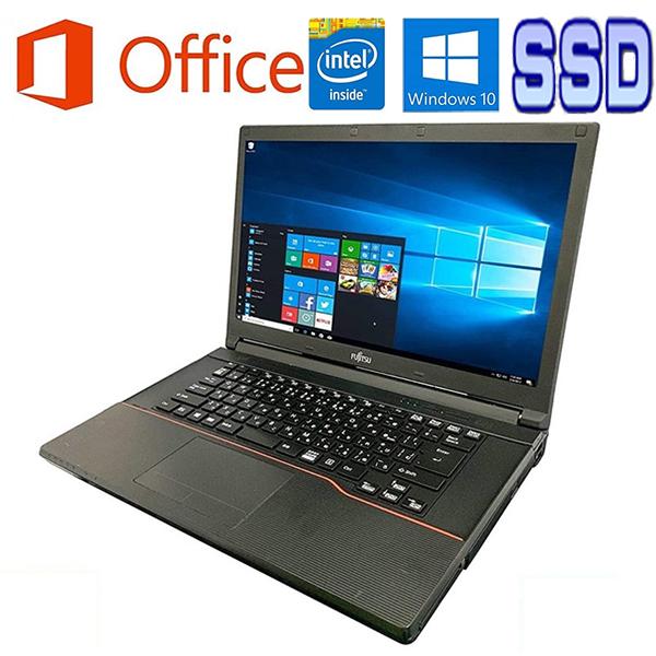 LIFEBOOK 中古パソコン 富士通 A553 Microsoft Office2019 Win10 新
