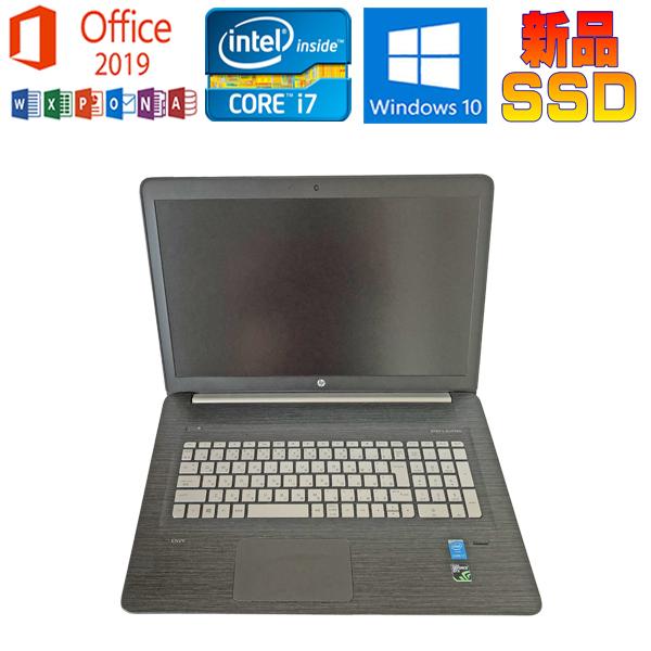 ENVY ノートパソコン HP 17 Microsoft Office 2019 Core i7 6700HQ