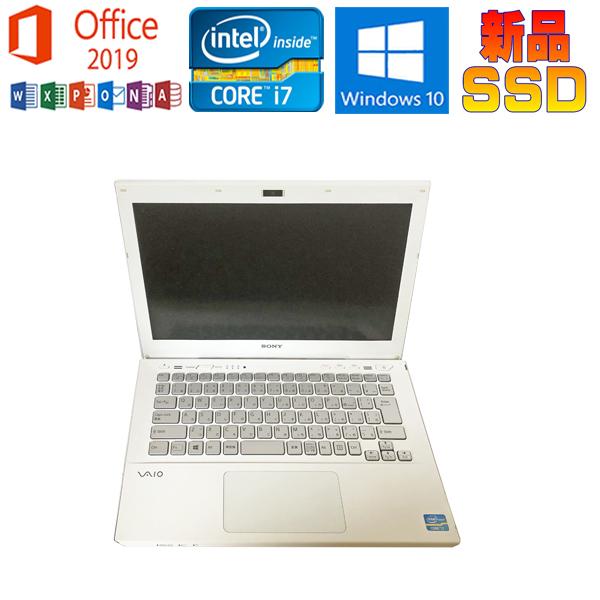 VAIO S 中古パソコン SONY S13 SVS1312AJ Microsoft Office 2019 Core