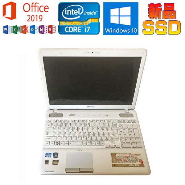 dynabook T 中古パソコン TOSHIBA T551/58BW PT55158BBFW Microsoft