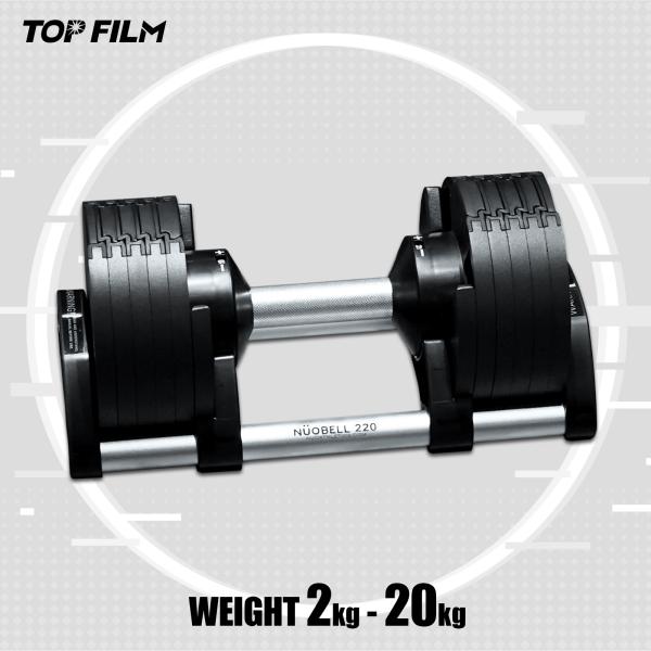 NUO ダンベル 可変式 20kg 1個 フレックスベル 2kg刻み 20kg flexbell