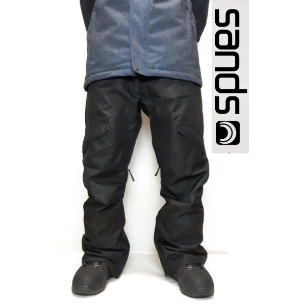 SANDS（サンズ） 155915 黒 ブラック パンツ ウェア スノーボード