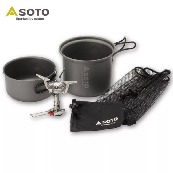 SOTO クッカーセット アミカス クッカーコンボ : ナチュラム
