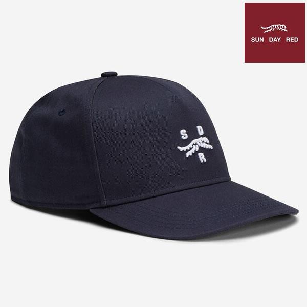 SUN DAY RED Hibrid Hat サンデーレッド ロゴ キャップ【ls007018-navy