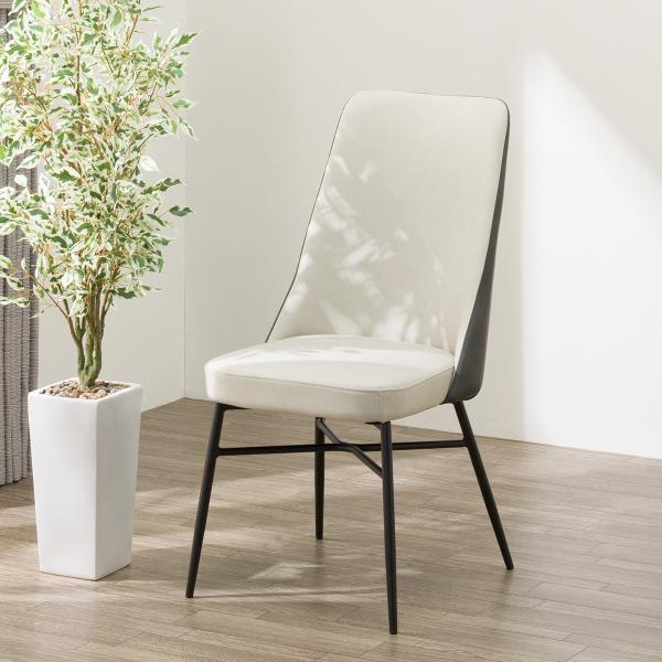 ニトリ（NITORI） ダイニングチェア(YA341 PVC IV/GY ) : ニトリ Yahoo