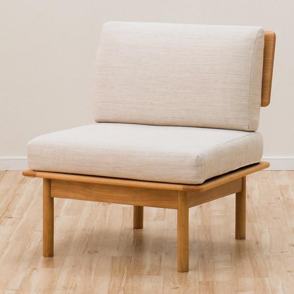 ニトリ（NITORI） リビングダイニング1人掛けソファ(オークエスト NA