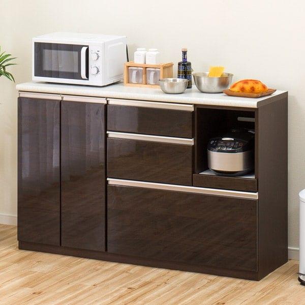 ニトリ（NITORI） カウンター(アルミナ2 140CT DBR) ニトリ期間限定：4