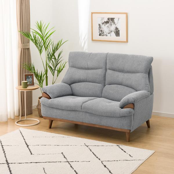 ニトリ（NITORI） 布張り2人掛けソファ(PD02-2 GY) : ニトリ Yahoo!店