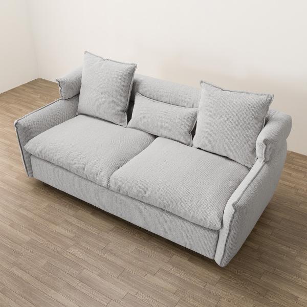 ニトリ（NITORI） 3人掛けソファ(ソフティーナ2KD GY) : ニトリ Yahoo