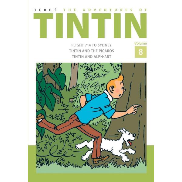 ADVENTURES OF TINTIN VOLUME #8（英語絵本）タンタンの冒険 エルジェ