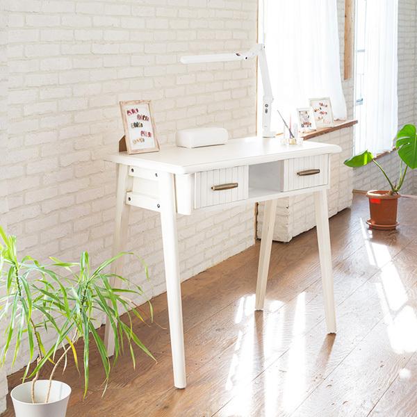 7BEAUTY（7ビューティー） ネイル テーブル 幅91×奥行45.5×高さ77cm