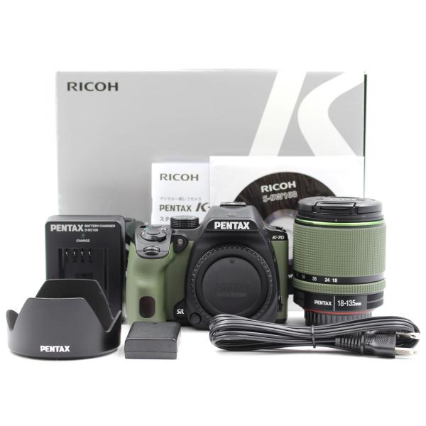 ペンタックス シャッター数300枚 10台限定生産 PENTAX K-70 アイビー