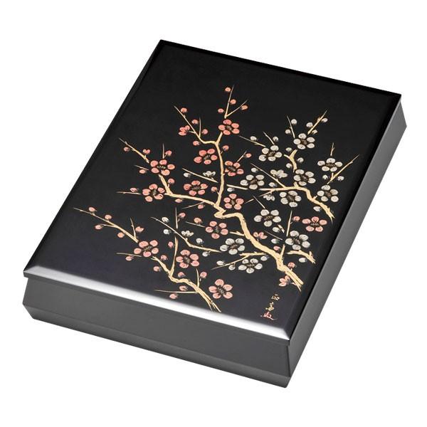 文箱 A4サイズ 書類入れ 書類箱 越前漆器 文庫 越前塗り 漆塗り 沈金