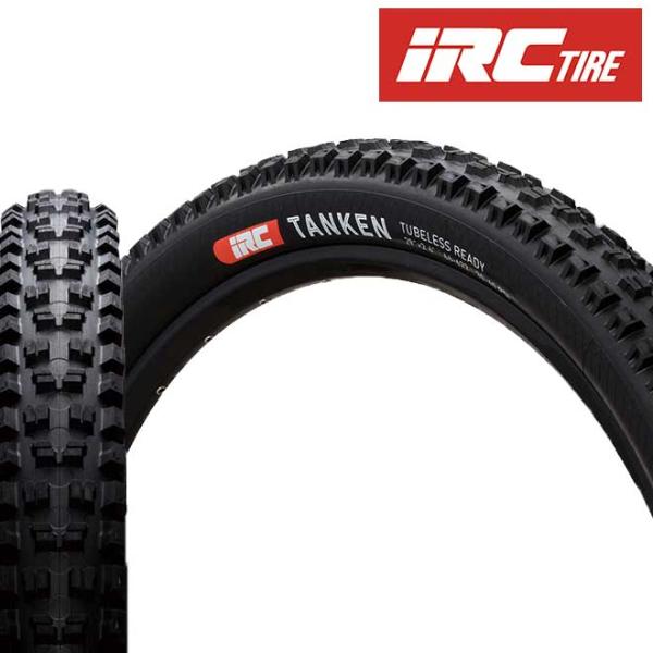 自転車 タイヤ IRC タンケン チューブレスレディ 27.5インチ 650B MTB