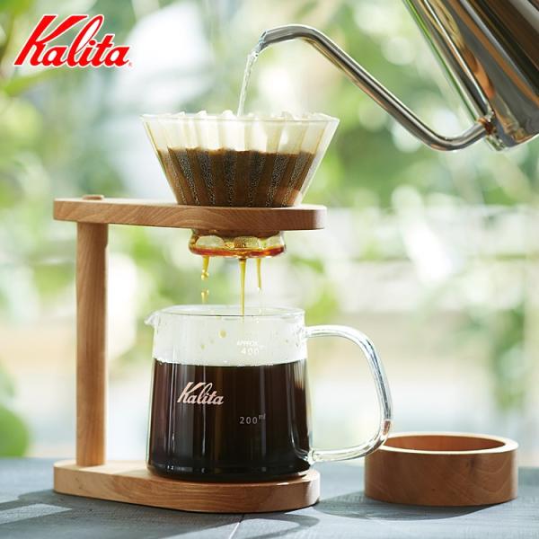 Kalita ネオウッド スタンドセット WDG-185 （コーヒードリッパー