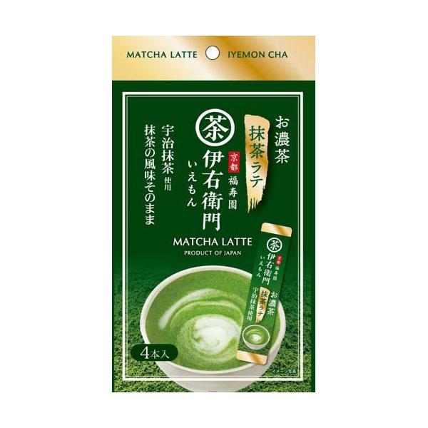 伊右衛門お濃茶抹茶ラテスティック ( 15g×4本 ) : 爽快ドラッグ - 通販