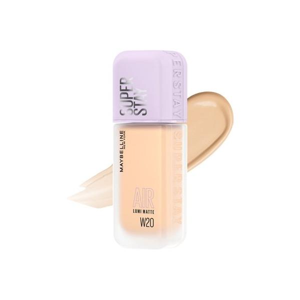 メイベリン SPステイ ルミマット リキッド ファンデーション W20