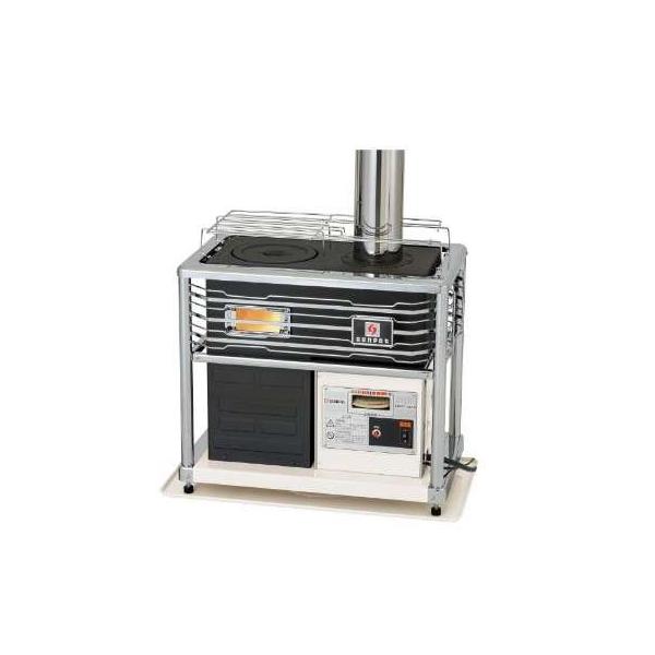 サンポット 煙突式半密閉型石油ストーブ KSH-10K8-C 暖房：木造19畳