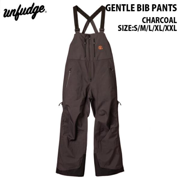 24-25☆UNFUDGE OUTWEAR【アンファッジ】GENTLE BIB PANTS(WIDE FIT