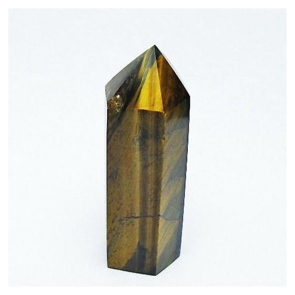 タイガーアイ※黄虎目石 六角柱 t443-4754 : 誠安天然石専門店 - 通販