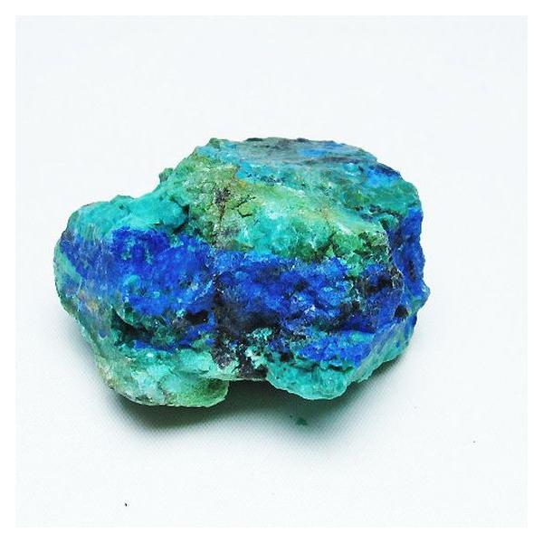 アズライト 藍銅鉱 ブルーマラカイト 原石 t485-3541 : 誠安天然石専門