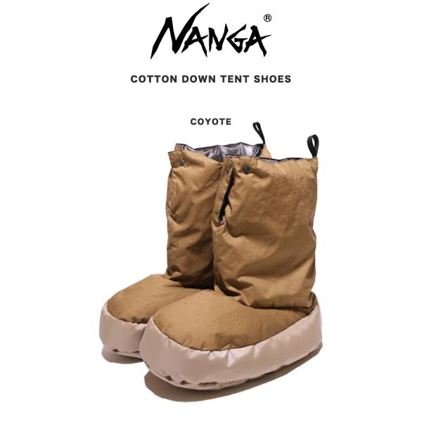 NANGA（ナンガ） NANGA HOME COTTON PEACH DOWN TENT SHOES コットン