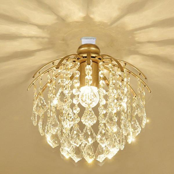 照明器具 シャンデリア シーリングライト 1灯 クリスタル ロマンチック